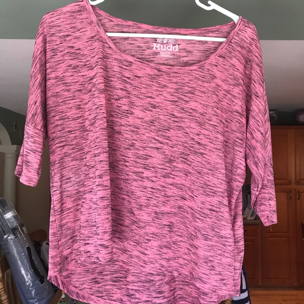 Pink casual top